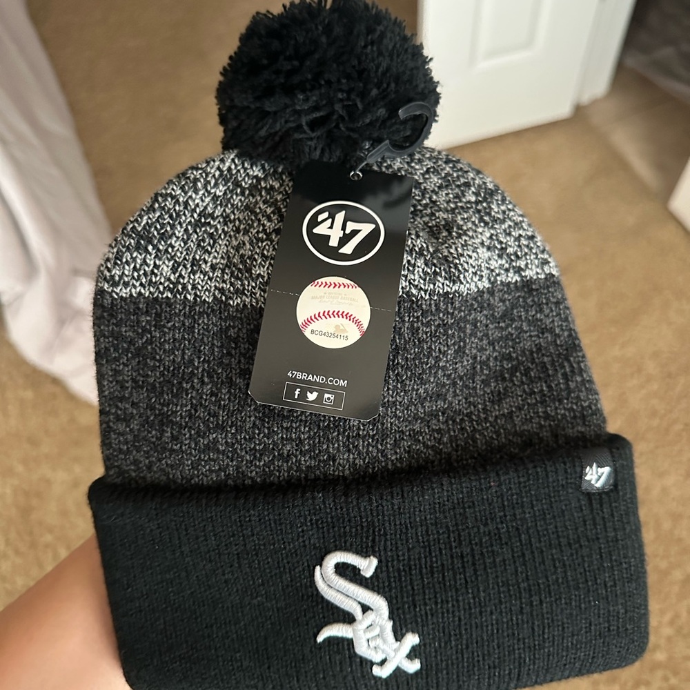 ‘47 Brand White Sox Beanie New and Not Used